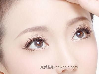 開眼角